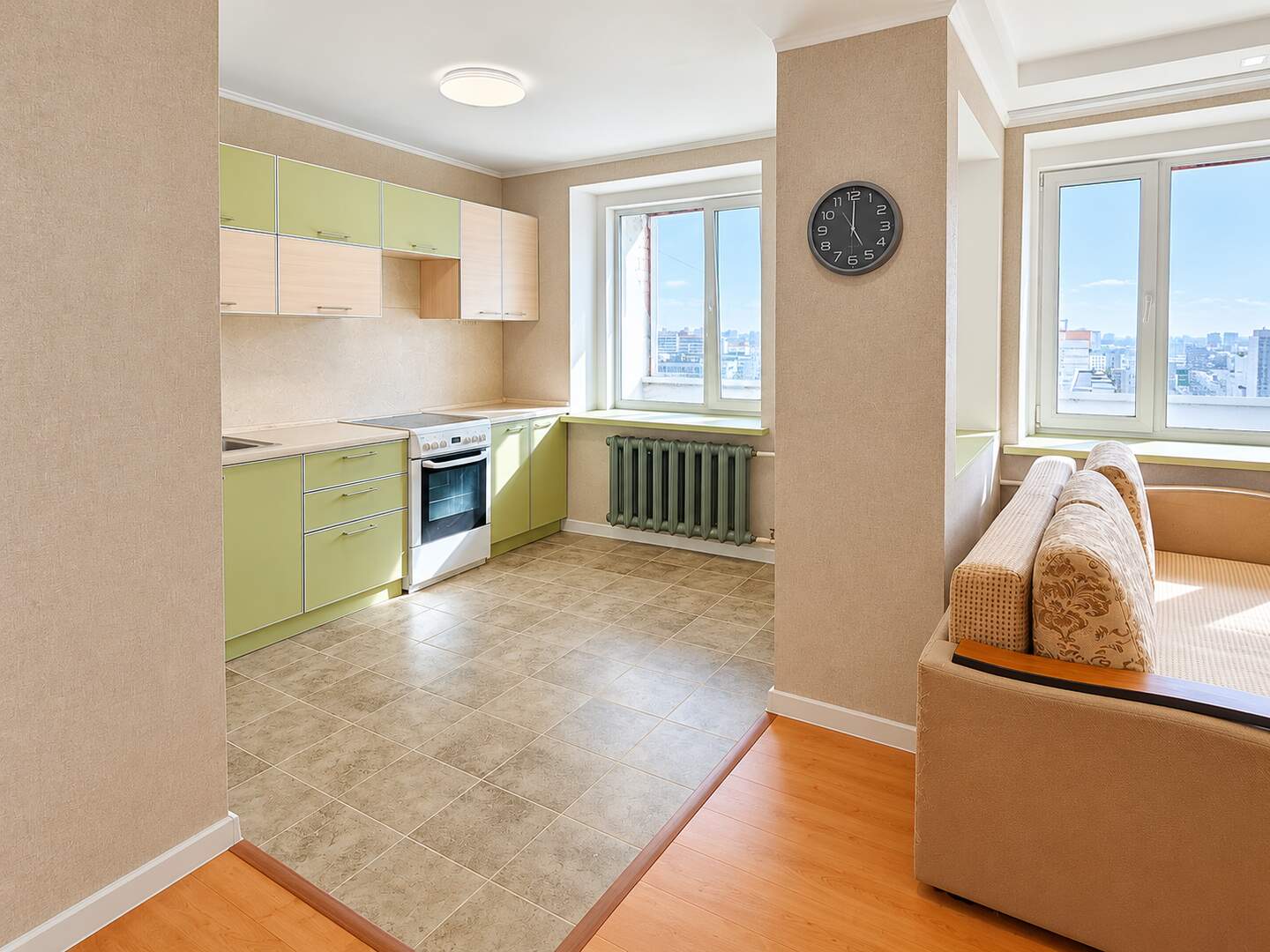2-к квартира, 58,2 м²
